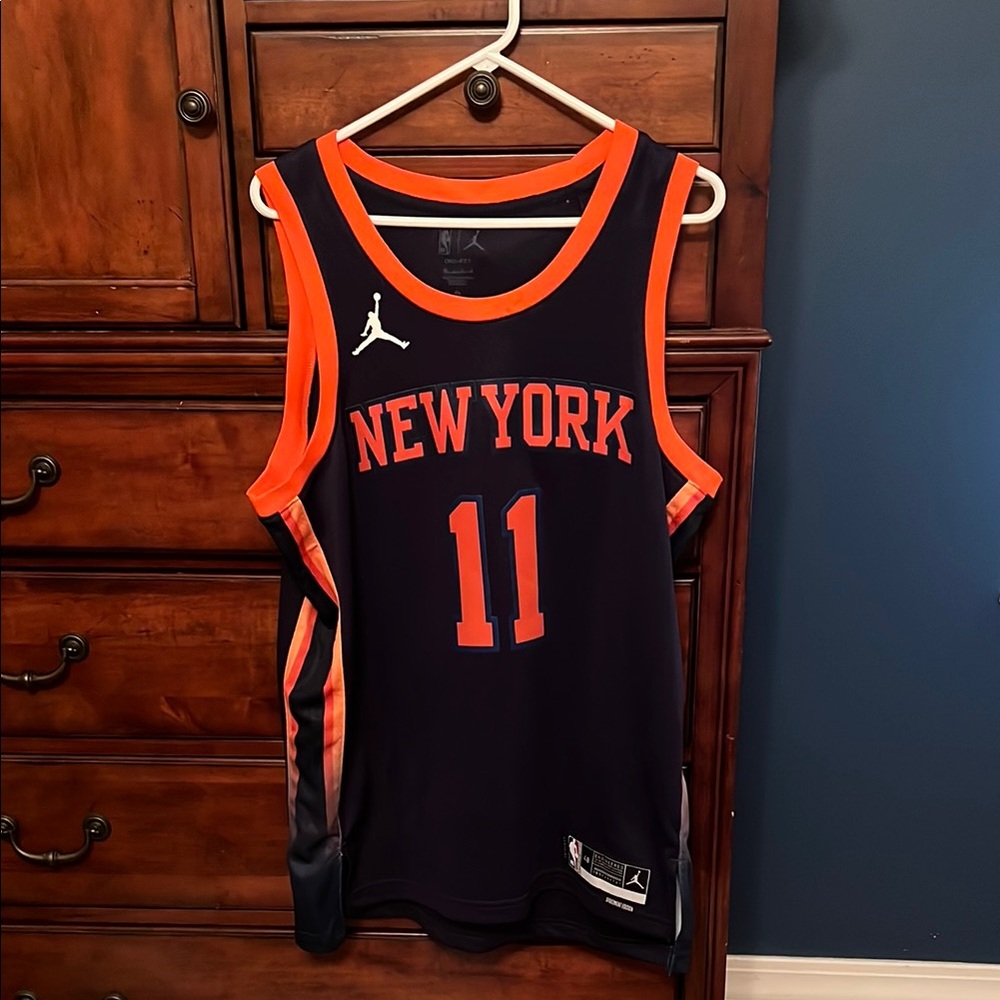 NFL New York Jersey - Black and Orange
